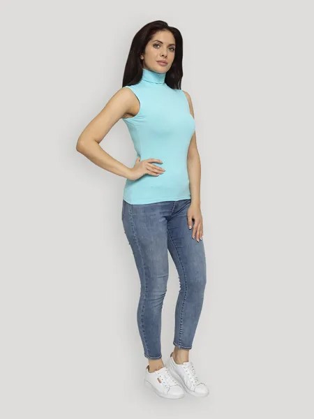 Водолазка женская Lunarable kbdy005_ зеленая 3XL