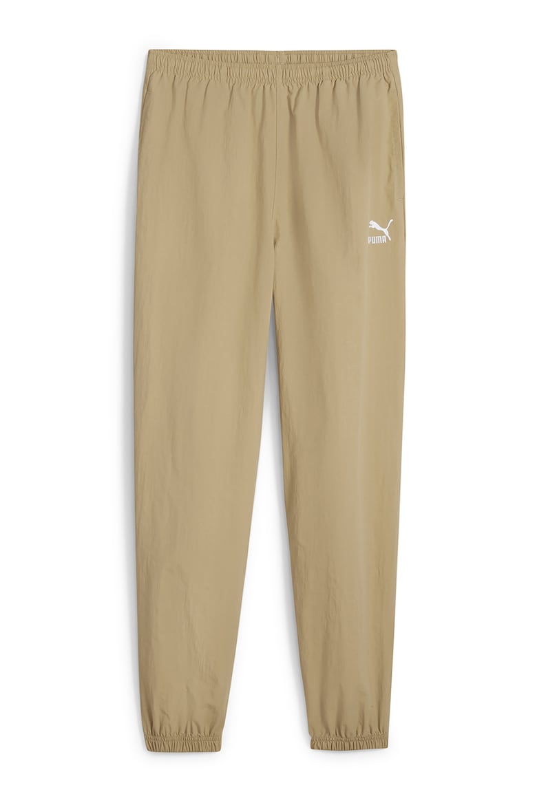 Классические спортивные брюки с эластичной резинкой на талии Puma, бежевый