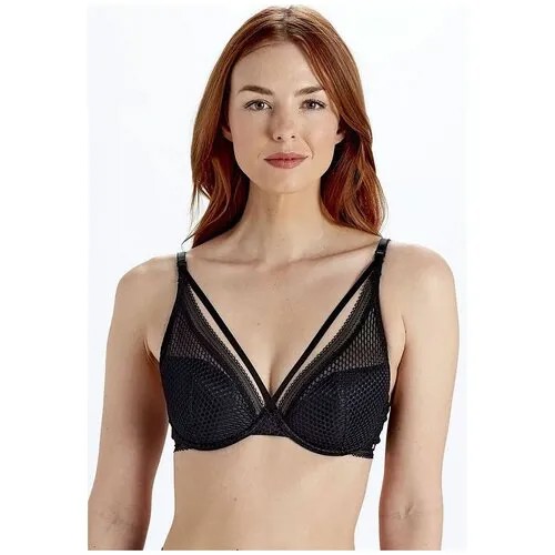 Бюстгальтер Pretty Polly, размер 34C, черный