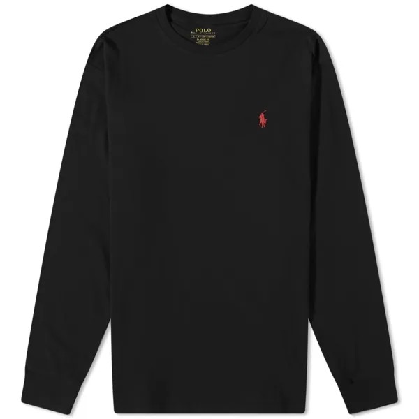 Футболка Polo Ralph Lauren Long Sleeve, цвет Polo Black