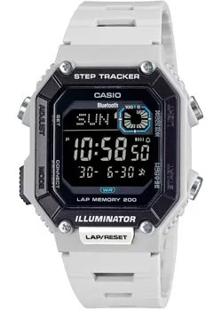 Японские наручные  мужские часы Casio WS-B1000-8B. Коллекция Digital