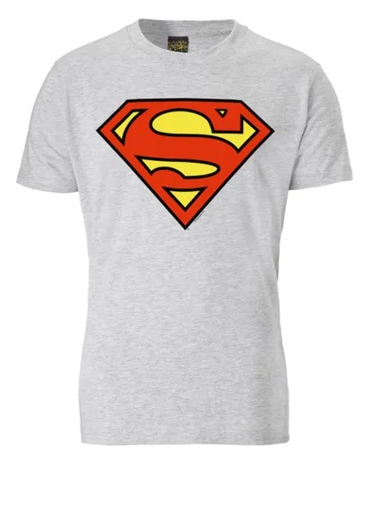 Футболка Logoshirt, серый/пестрый серый