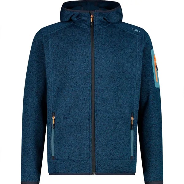 Куртка CMP 3H60847N Hooded Fleece, синий
