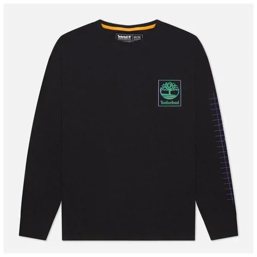 Мужской лонгслив Timberland YC NL Sky Graphic чёрный , Размер XL