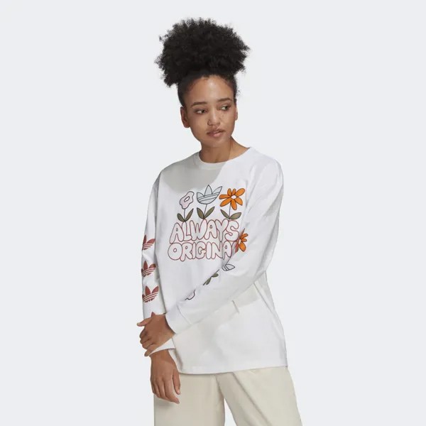 Лонгслив Always Original Graphic adidas Originals