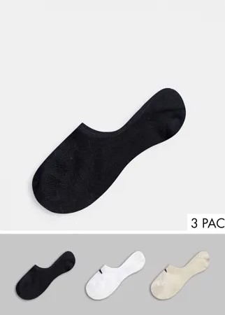 3 пары легких невидимых носков Nike Everyday-Мульти