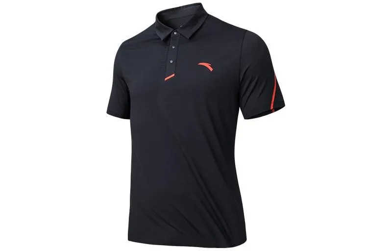 Рубашка поло Variety Training Collection для мужчин, черная Anta, черный