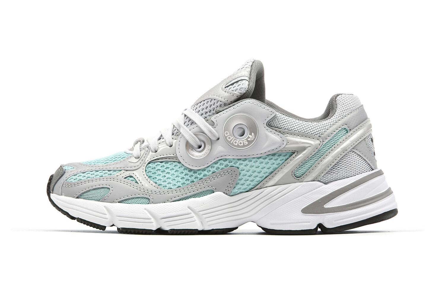 Кроссовки adidas originals Astir Lifestyle Shoes Women's Low-top Grey/silver/green, мятно-зеленый