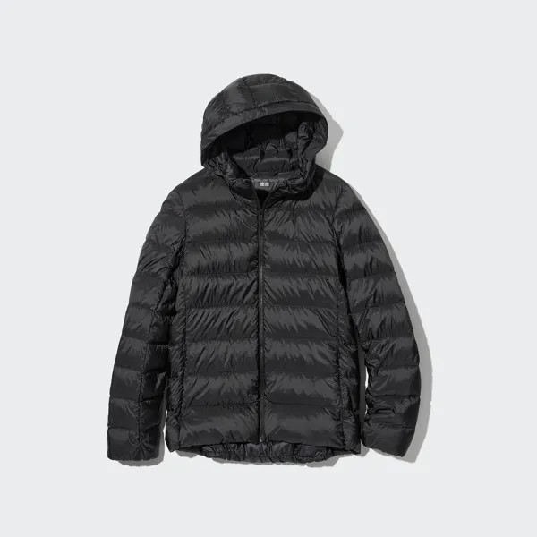 Парка UNIQLO перьевая, черный