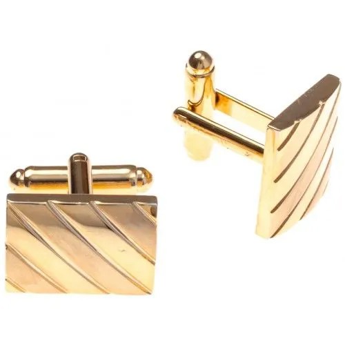 Запонки из бижутерного сплава WowMan Accessories WMA0139GG
