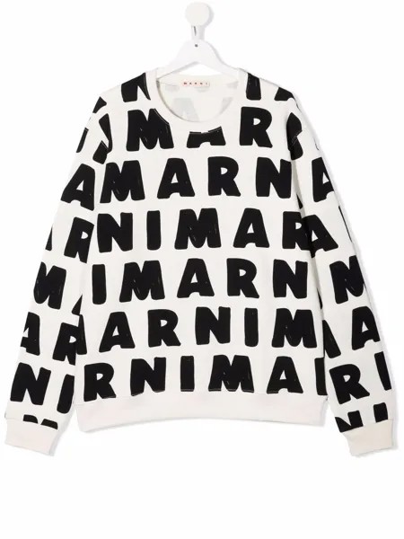 Marni Kids толстовка с логотипом
