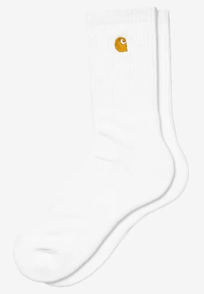 Носки Carhartt WIP, цвет white gold