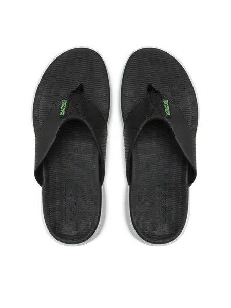 Шлепки Skechers, черный