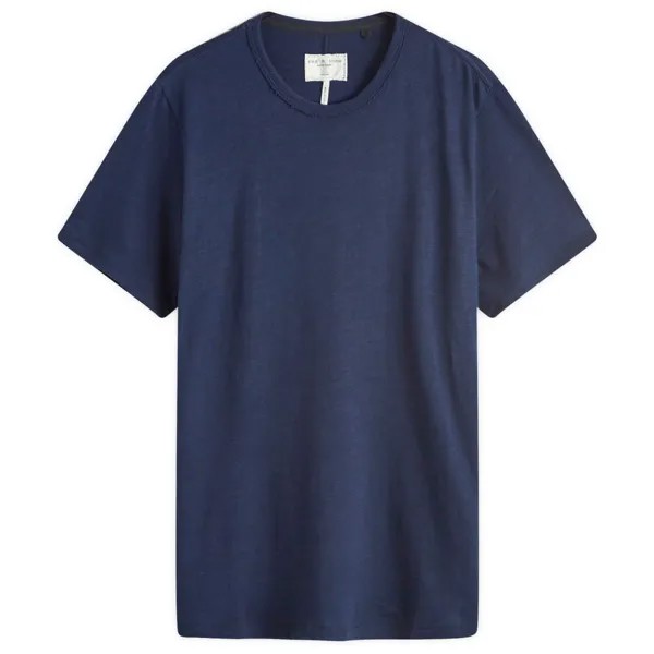 Футболка Rag & Bone Flame T-Shirt, темно-синий
