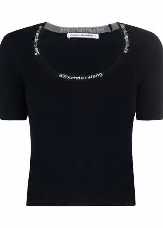 Alexander Wang футболка с логотипом