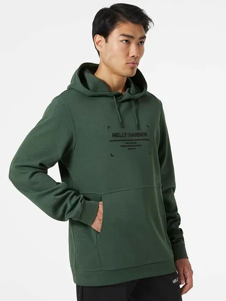 Толстовка Helly Hansen Hoodie Move, зеленый