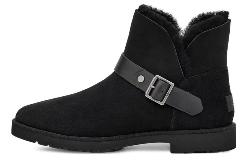 Зимние ботинки женские черные Ugg