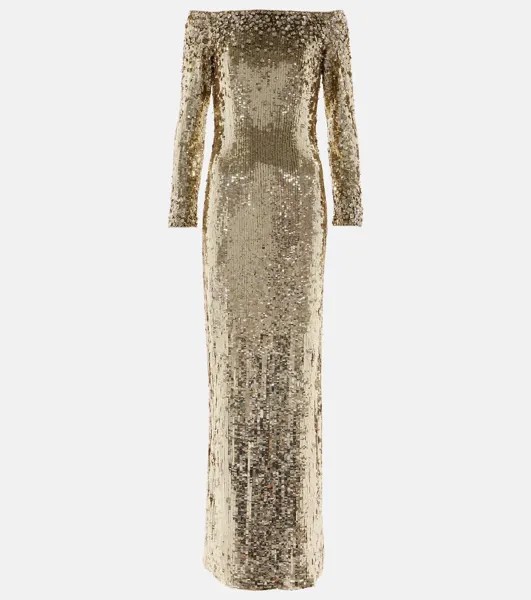 Декорированное платье Ballroom Blitz Jenny Packham, золотой