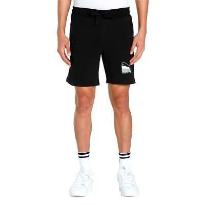 Puma Athletics Tr 8 Shorts Мужские черные повседневные спортивные штаны 58383001