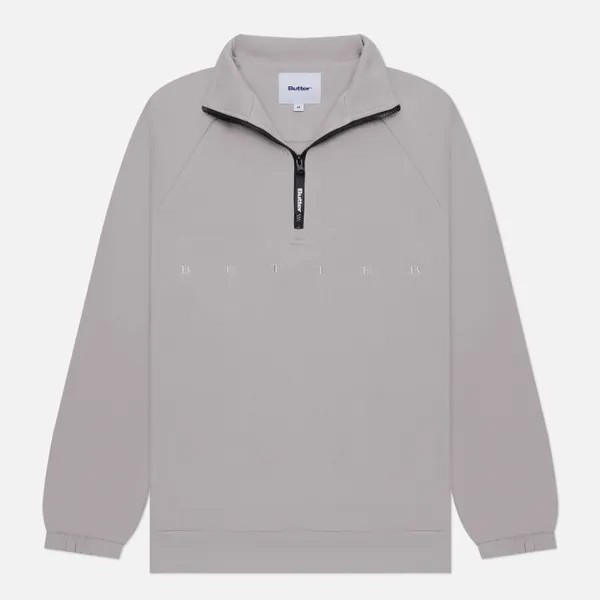 Мужская толстовка Butter Goods Hampshire 1/4 Zip серый, Размер XL