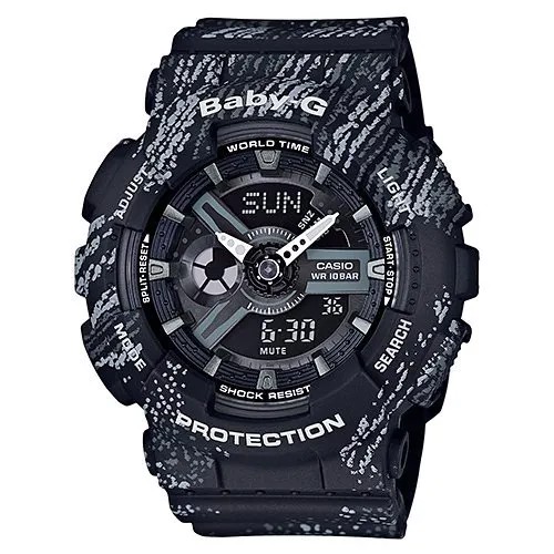 Наручные часы CASIO Baby-G BA-110TX-1A, черный