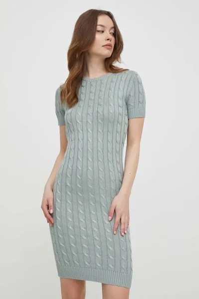 Платье Lauren Ralph Lauren, зеленый