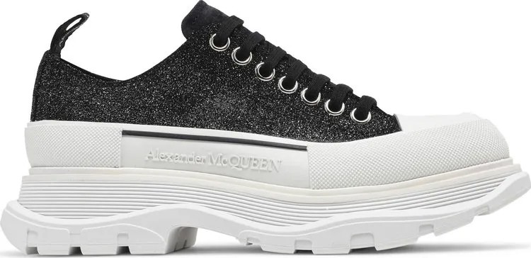 Кроссовки Alexander McQueen Wmns Tread Slick Lace-Up Galaxy Black, черный