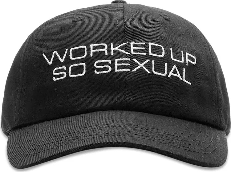 Поло Pleasures Worked Up Cap 'Black', черный