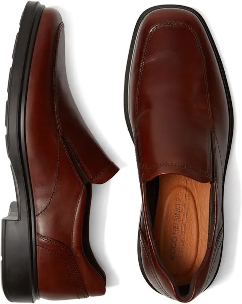 Лоферы Helsinki 2.0 Apron Toe Slip-On ECCO, цвет Cognac