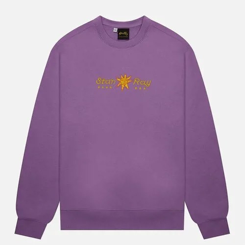 Мужская толстовка Stan Ray Sun Ray Crew Neck фиолетовый, Размер M