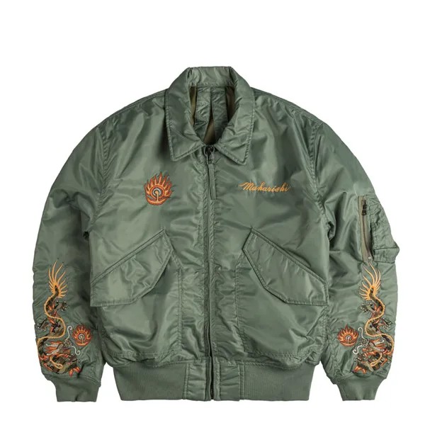 Куртка Dragon Cwu-45 Flight Jacket Maharishi, цвет sage