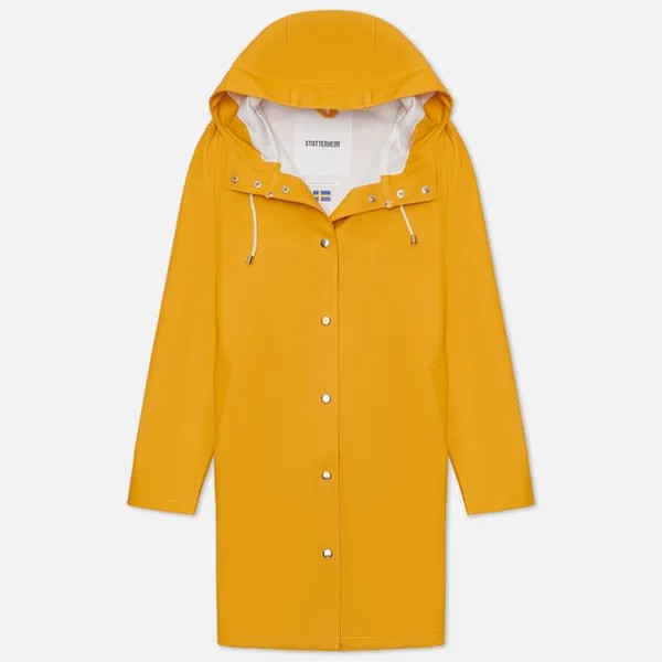 Женская куртка дождевик Stutterheim Mosebacke жёлтый, Размер M