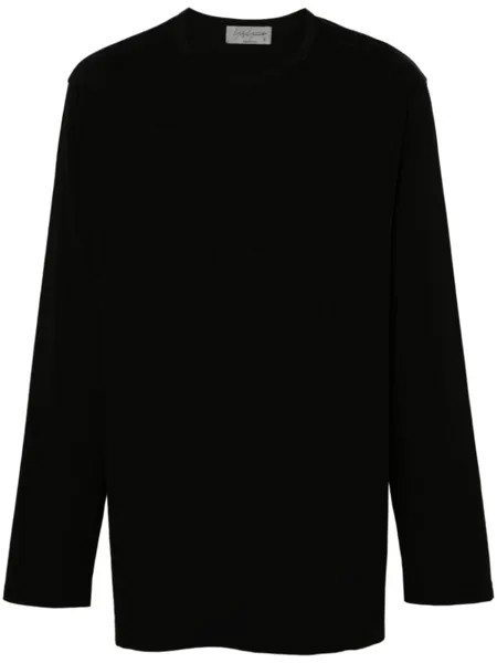 Yohji Yamamoto футболка с круглым вырезом, черный