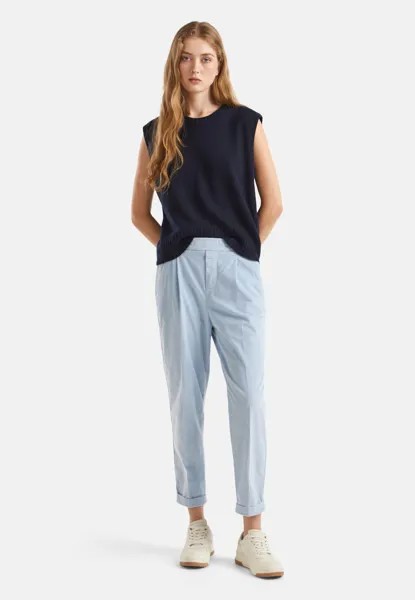 Тканевые брюки WITH STRETCH WAIST. United Colors of Benetton, синий