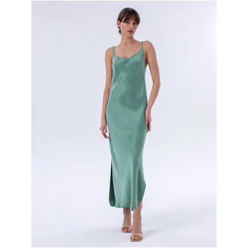 Платье-комбинация Victoria Kuksina, зеленый, 48-52