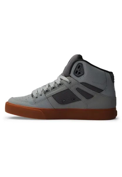 Кроссовки высокие PURE WC DC Shoes, цвет xsws grey white grey