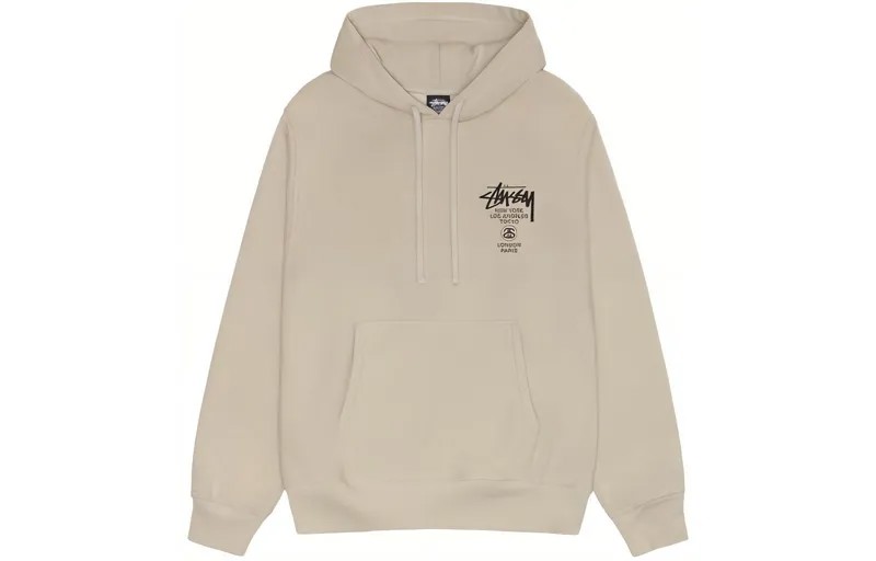 Толстовка унисекс Stussy, зеленый