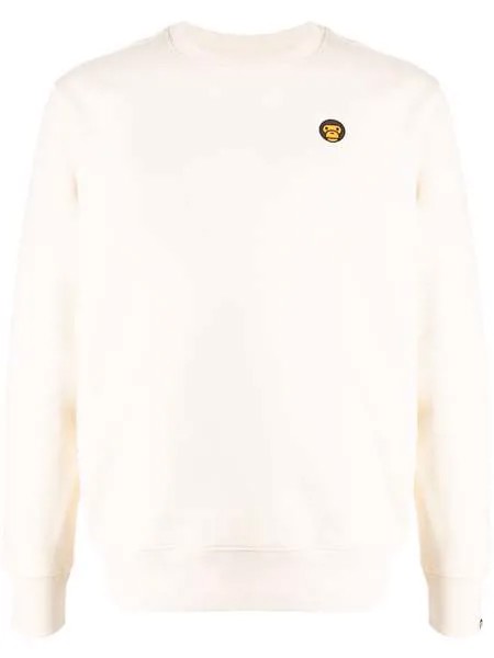 *BABY MILO® STORE BY *A BATHING APE® однотонная толстовка с длинными рукавами