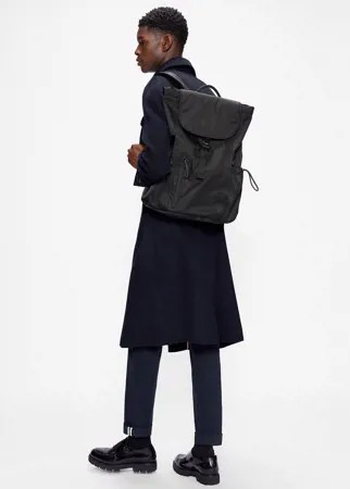 Черный атласный рюкзак Ted Baker Snowd