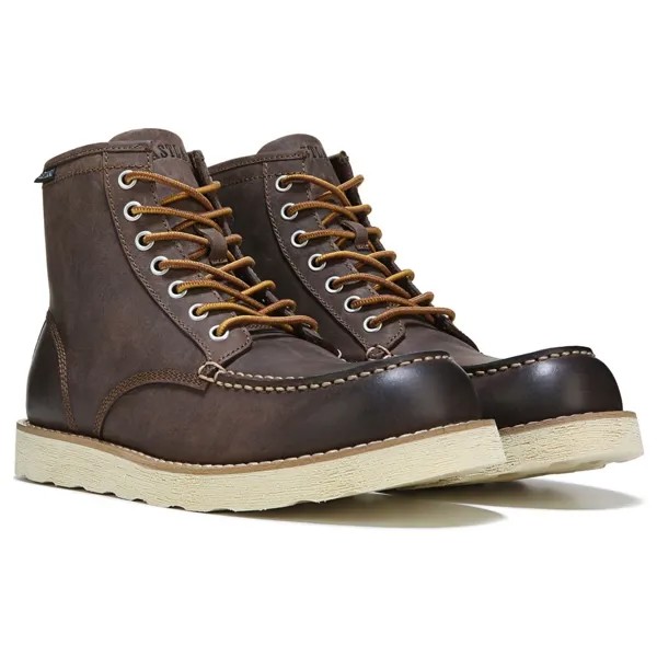Мужские ботинки Lumber Up Moc Toe на шнуровке Eastland, коричневый