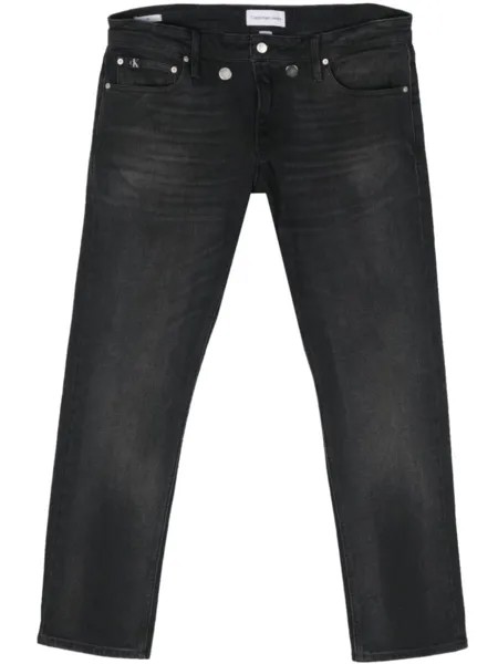 Calvin Klein Jeans джинсы с заниженной талией, черный
