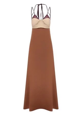 Шелковое платье Victoria Beckham