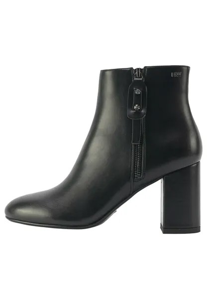 Ботильоны на каблуке Nine West, черные