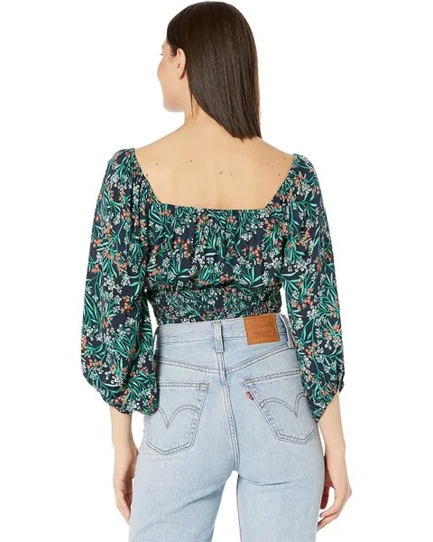 Топ Lost + Wander Goodnight Garden Top, цвет Navy Floral