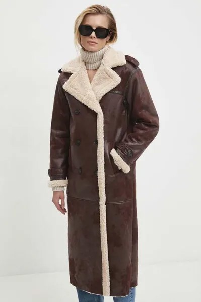 Пальто Answear Lab, коричневый