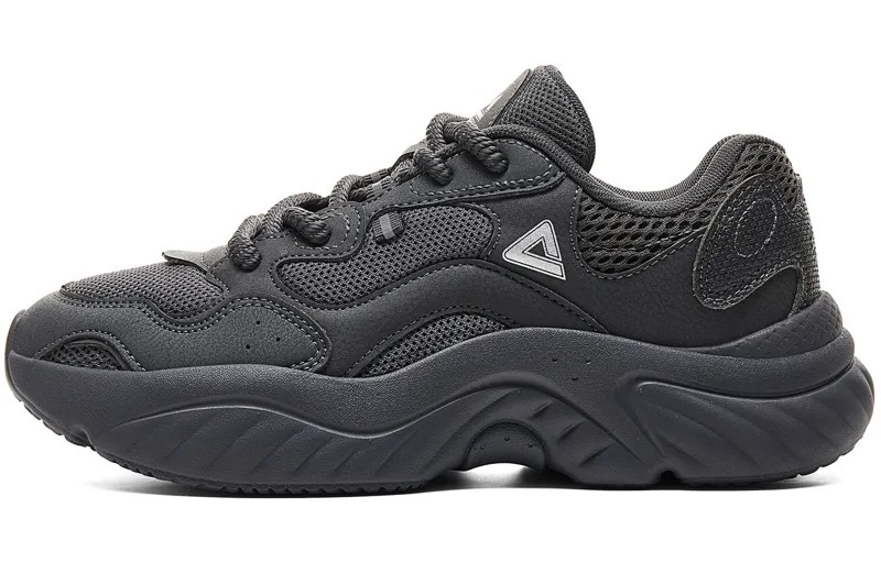 Кроссовки PEAK Lifestyle Shoes Women's Low-top Dark Gray, темно-серый