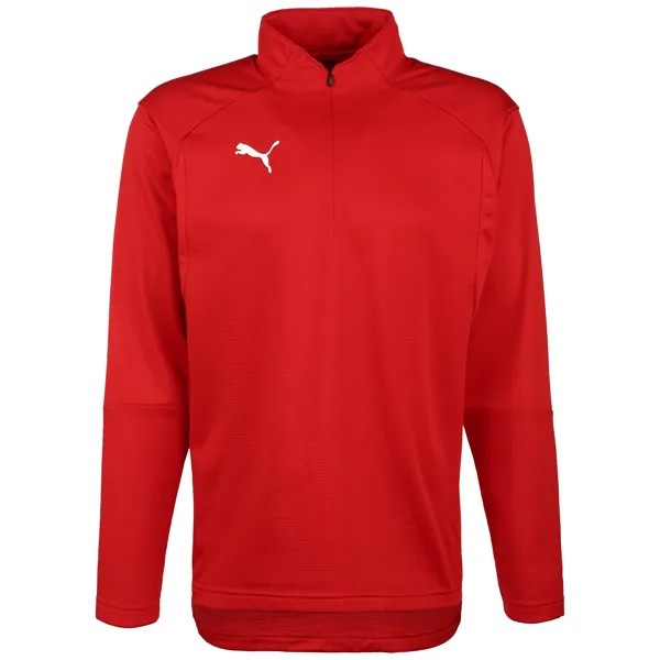 Лонгслив Puma LIGA Training 1/4 Zip, красный