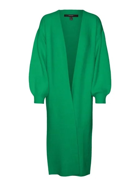 Вязаный кардиган Vero Moda, зеленый