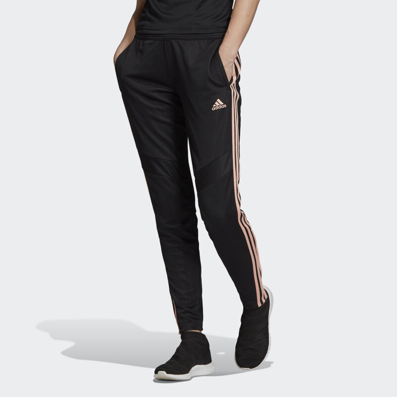 Спортивные брюки Adidas Tiro 19, черный/светло-розовый