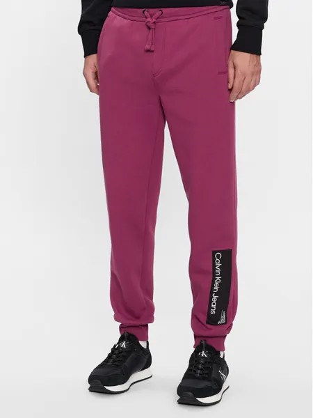 Спортивные брюки стандартного кроя Calvin Klein, фиолетовый